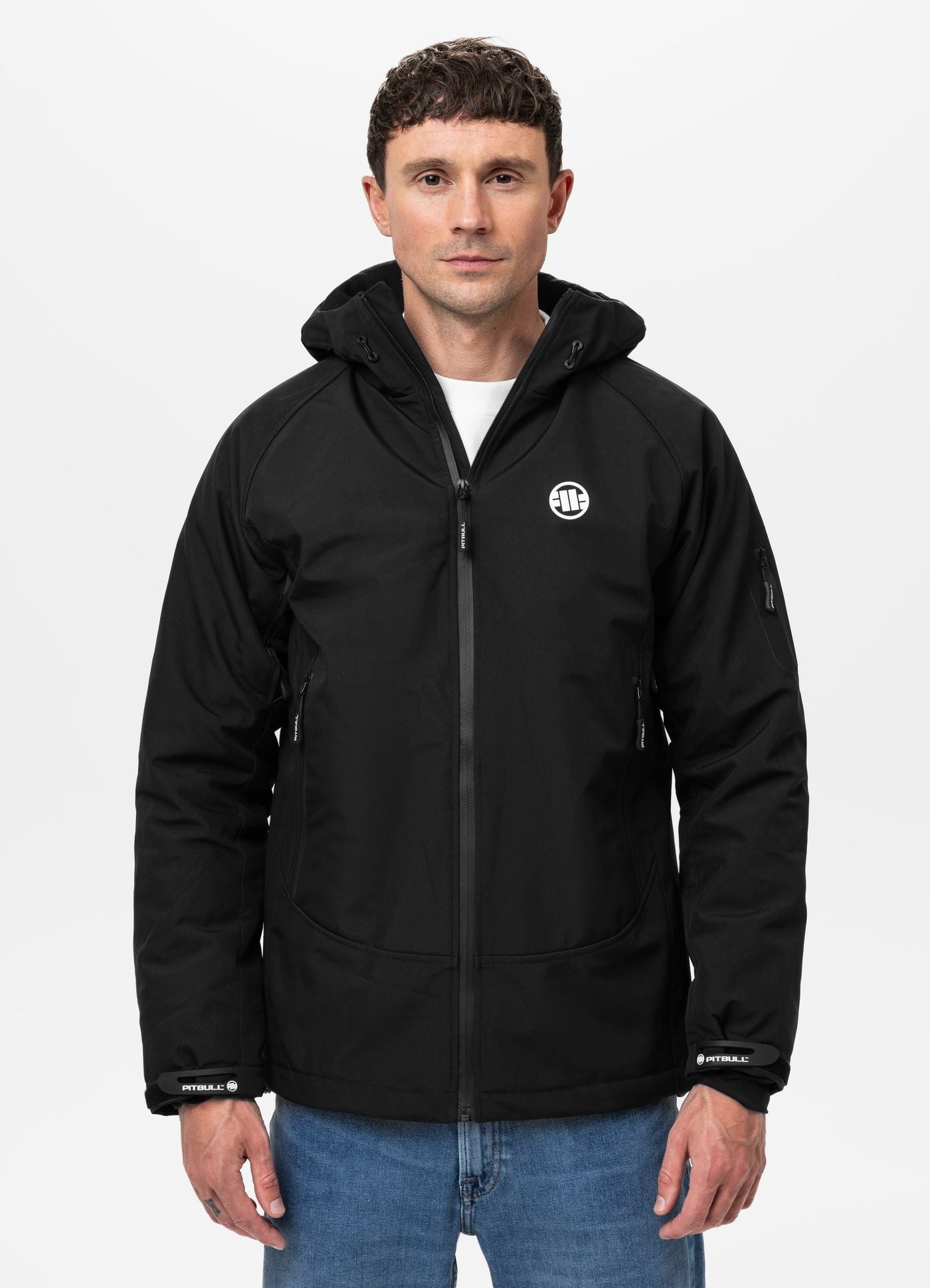 Kurtka zimowa softshell z kapturem ROCKFISH