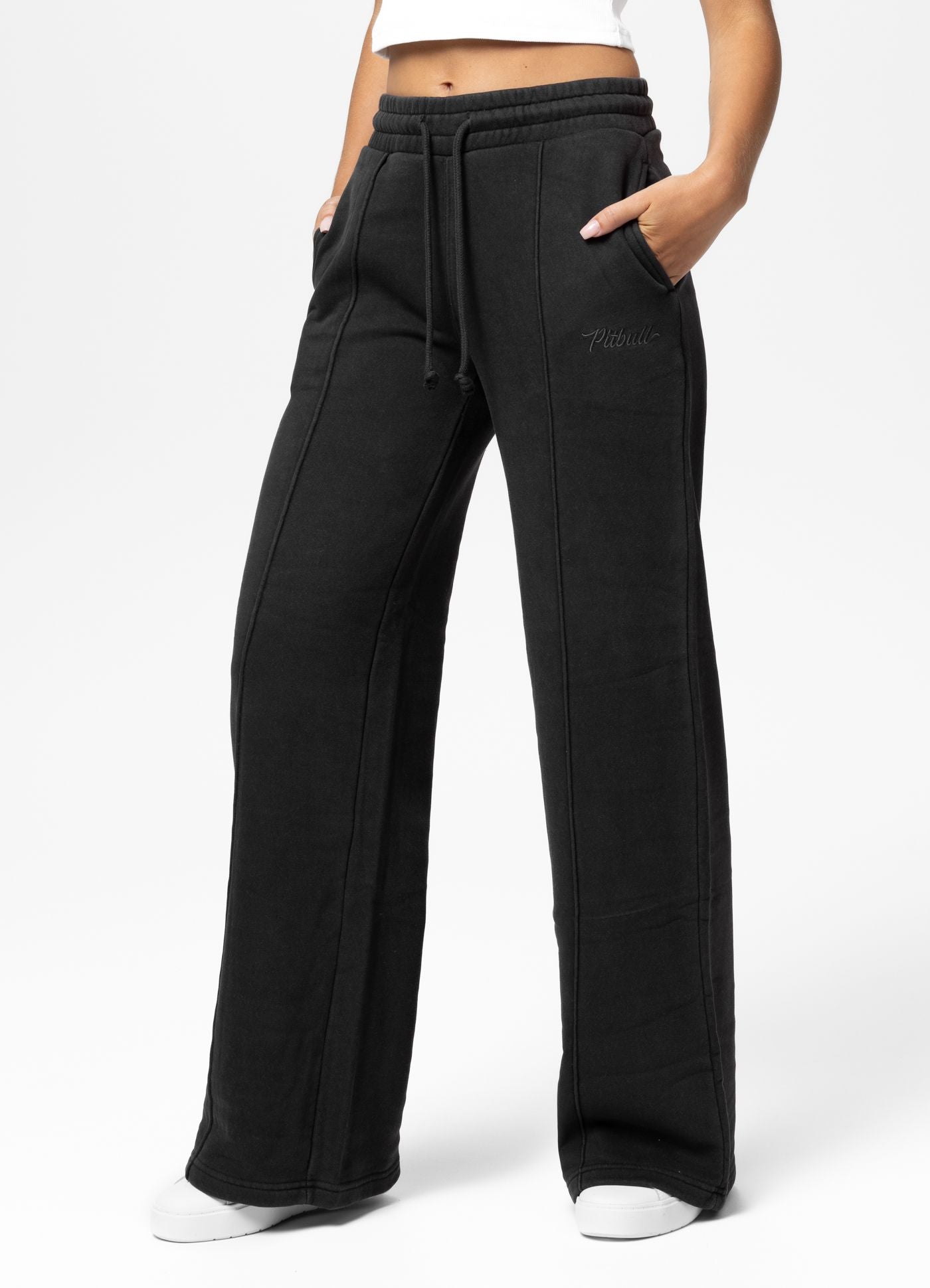 Spodnie dresowe Washed LOVIA WIDE LEG