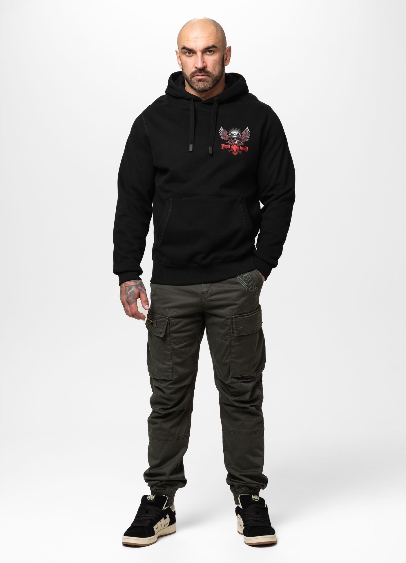 Bluza z kapturem STEEL AND SKULL