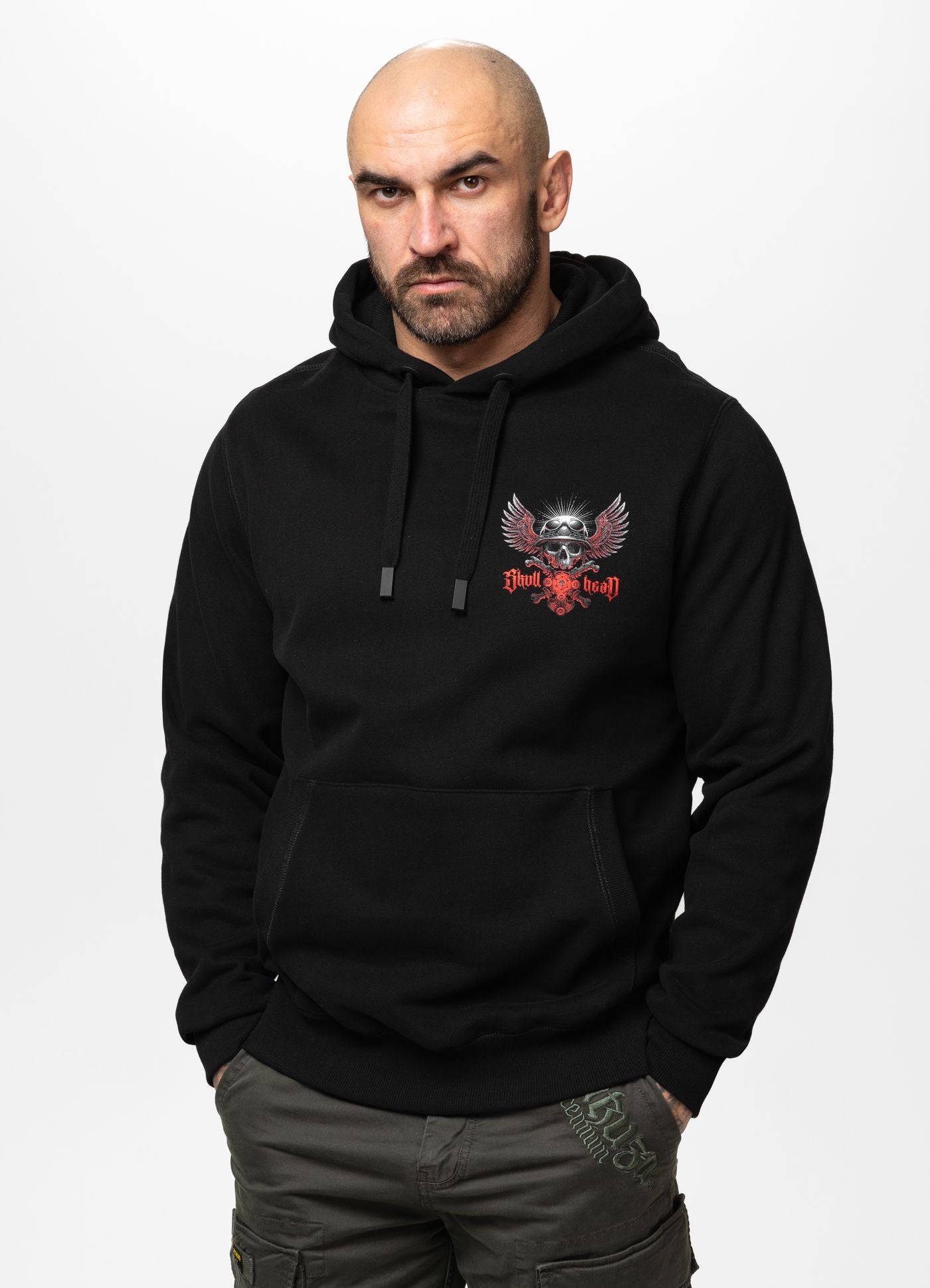 Bluza z kapturem STEEL AND SKULL