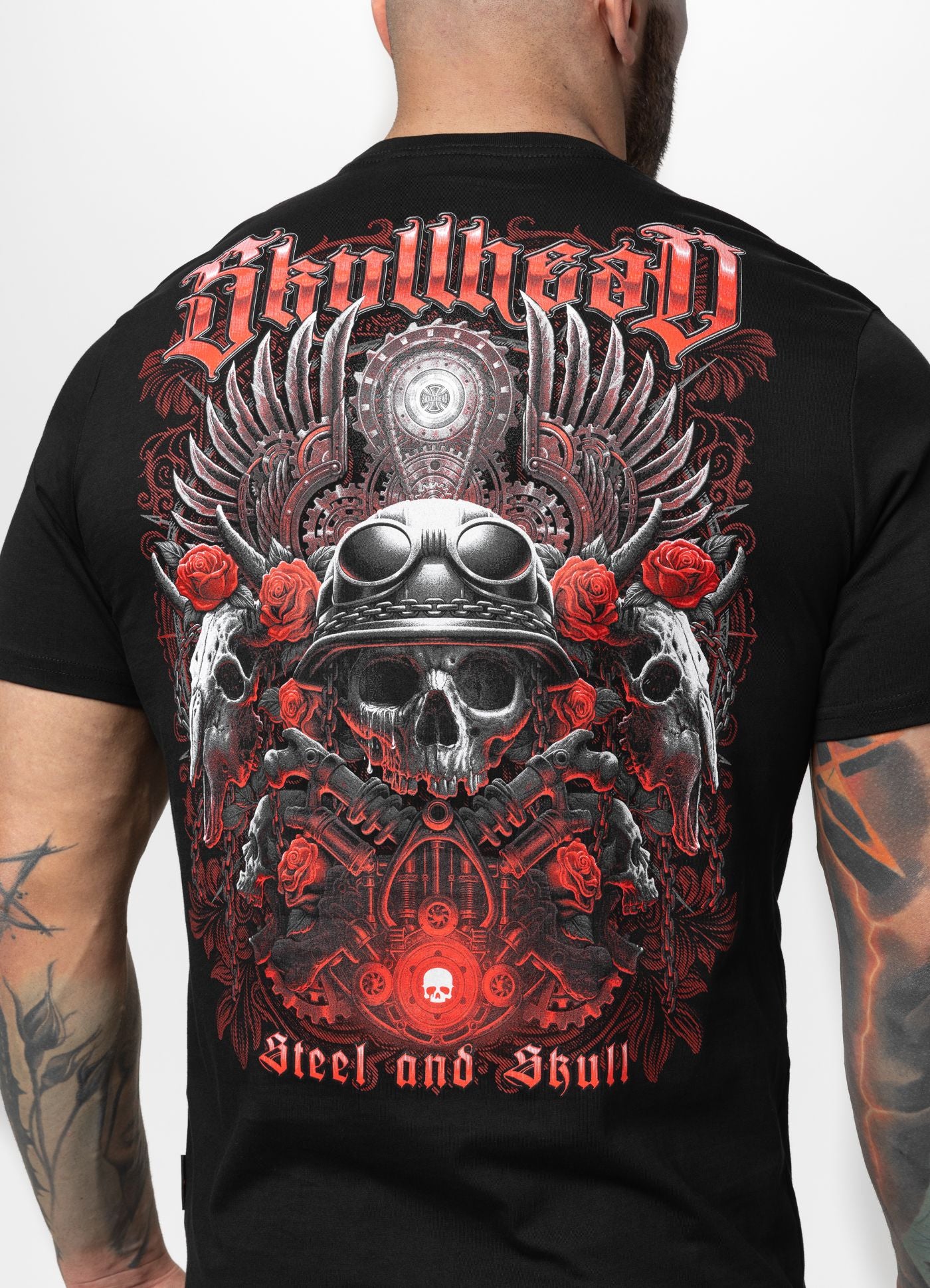 Koszulka STEEL AND SKULL
