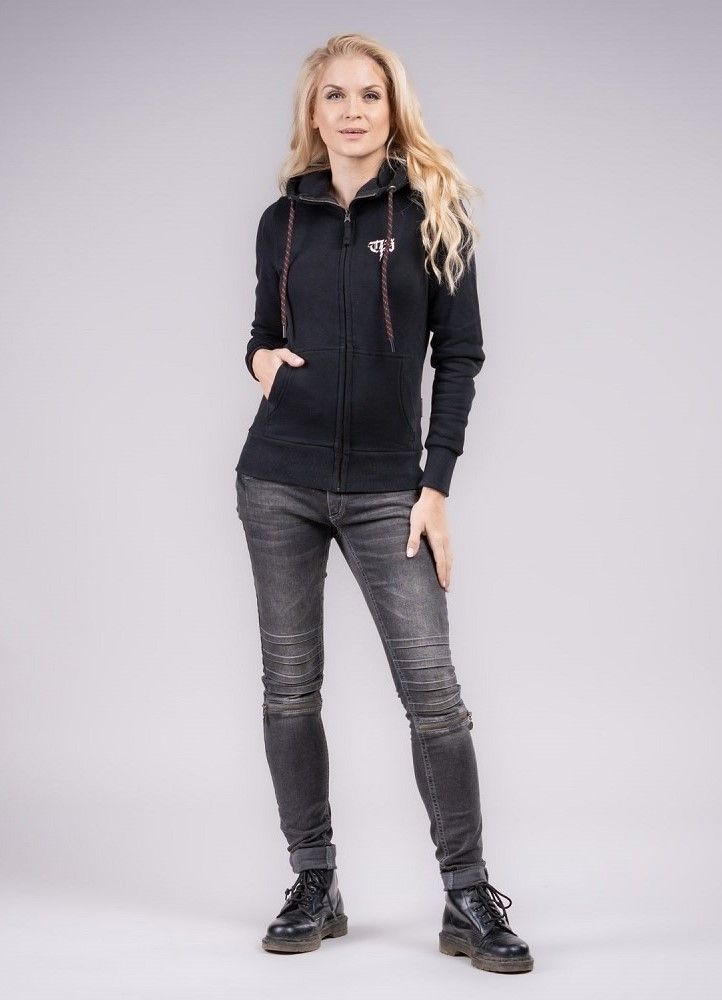 Bluza rozpinana z kapturem damska Division