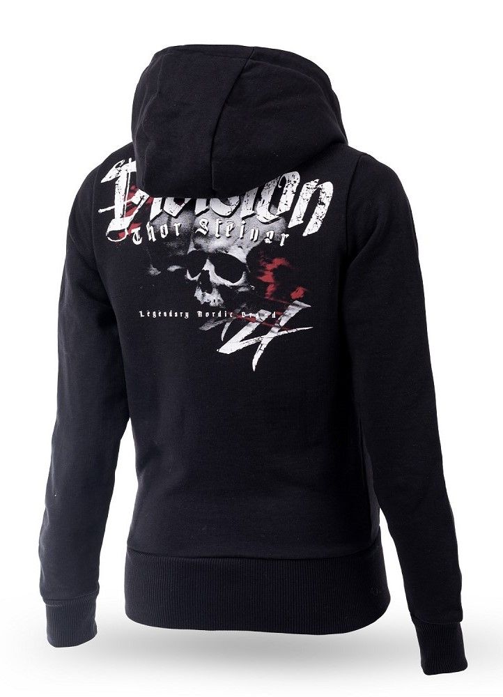 Bluza rozpinana z kapturem damska Division