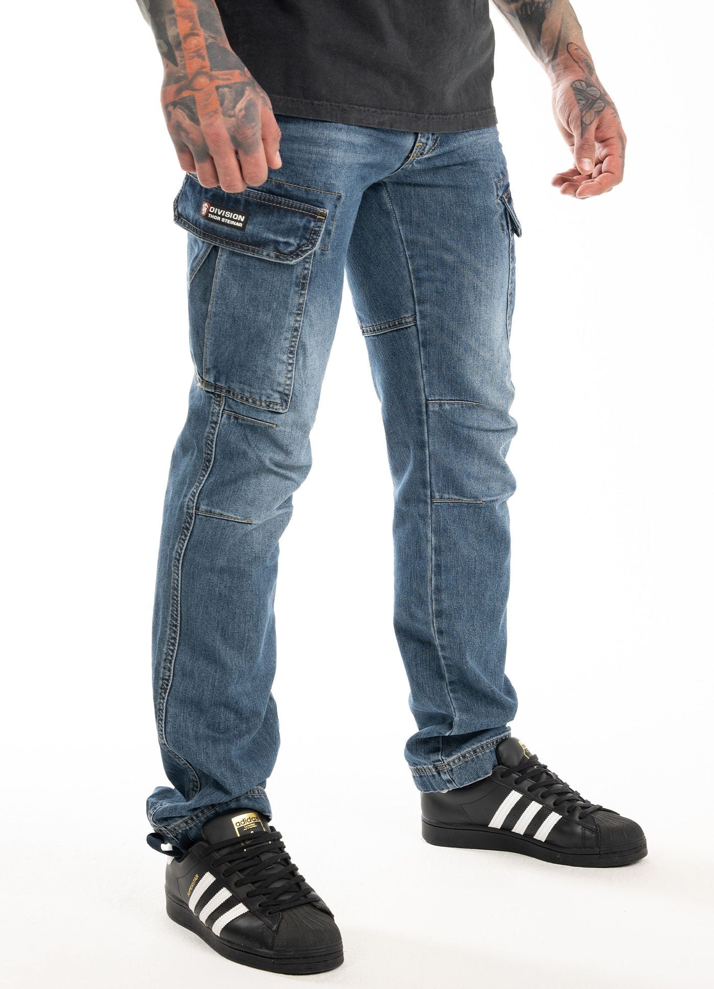 Spodnie Bojówki Jeans Sverre