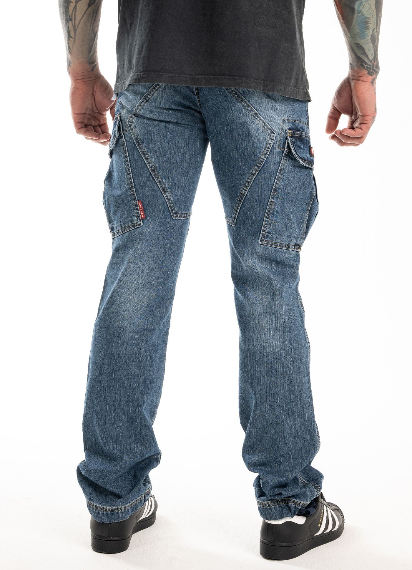 Spodnie Bojówki Jeans Sverre