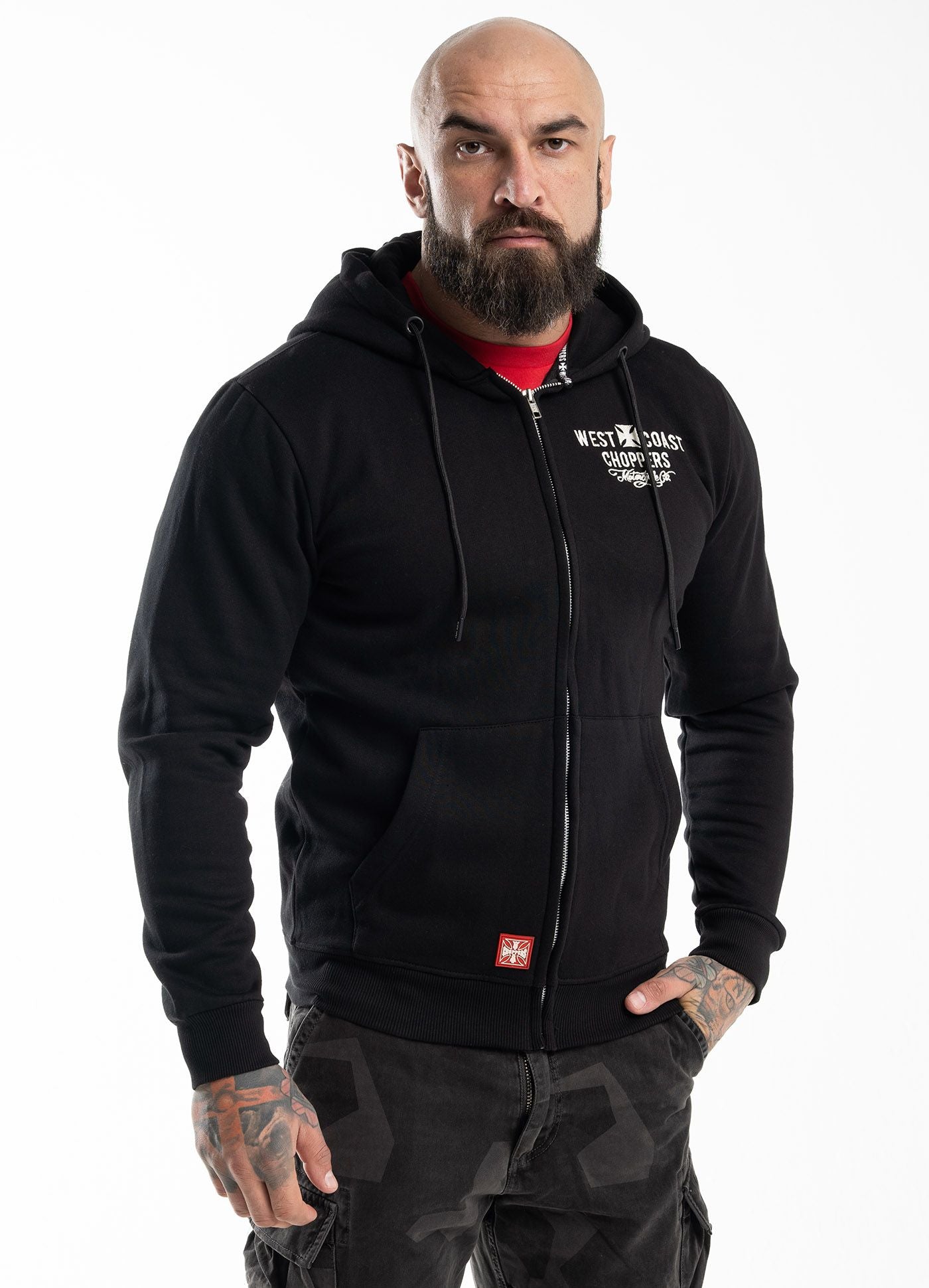 Bluza rozpinana z kapturem WCC Motorcycle Co.